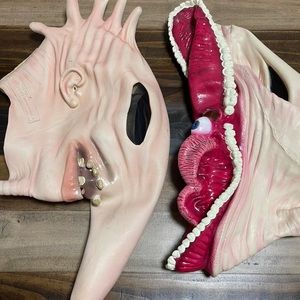 Beetlejuice adult Halloween costume mask unisex